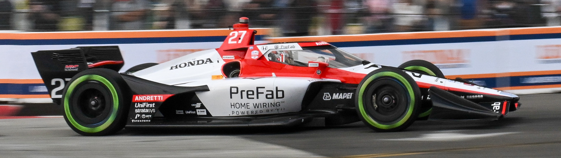 Kyle Kirwood at Acura Grand Prix Long Beach 50th Anniversary